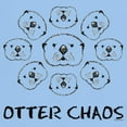thumbnail image 3 of CafePress - Otter Chaos T Shirt - Men's Classic Graphic T-Shirt, 3 of 4