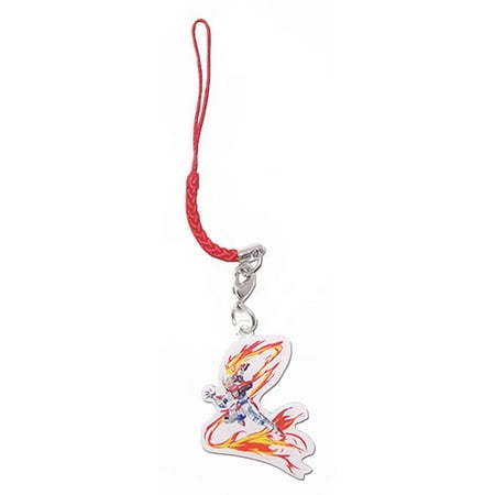 Cell Phone Charm - Gundam Build Fighters Try Build Burning Gundam Metal (Best Metal Build Gundam)