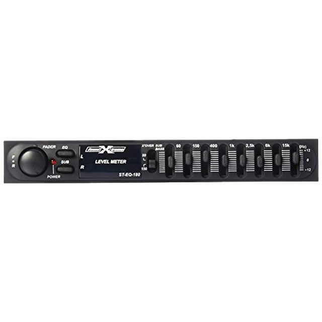SOUNDXTREME 7 Band Passive Stereo Graphic Equalizer with Fader Control ST-EQ-180