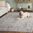 thumbnail image 3 of Safavieh Hamilton Meridith Oriental Polyester Area Rug, Gray/Gold, 5'3" x 7'6", 3 of 11