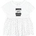 thumbnail image 3 of Inktastic Daddys Biking Buddy Girls Baby Dress, 3 of 5