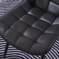 thumbnail image 4 of Kidol & Shellder Soft Dining Chair PU Upholstered High Back Side Chairs, Black, 4 of 8