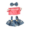 thumbnail image 3 of Mornei 20cm Doll Clothes Dress up Doll Accessories Doll Clothing Cute Doll Clothes Suit With hairpin, 3 of 9