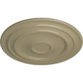 thumbnail image 3 of 32 5/8"OD x 1 1/2"P Giana Ceiling Medallion (Fits Canopies up to 7 7/8"), Hand-Painted Gobi Desert, 3 of 6