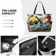 thumbnail image 3 of Fotbe Vintage Truck Farm Scene Bolsa de Viaje para Playa - Resistente al Agua, Bolsa Tote de Gran Capacidad y Ligera con 7 Bolsillos para Mujeres y Hombres, 3 of 7