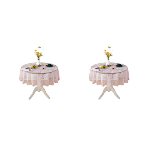 Inteprter Mantel con Fácil y Durabilidad para Todas Las Ocasiones, Durable, Elegante, Flor Rosa, 200 cm flor rosa 200cm 2Conjunto