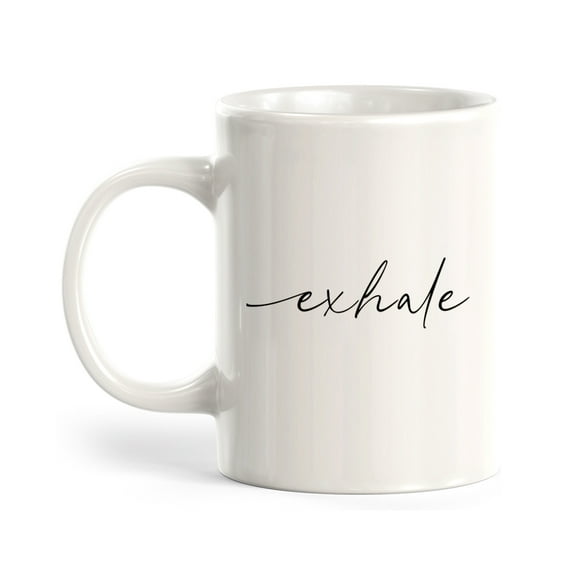 Exhale 11oz Plastic Coffee Mug
