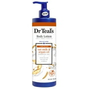 Dr Teal's Moisture + Comforting Oat Milk & Argan Oil Body Lotion, 18 oz.