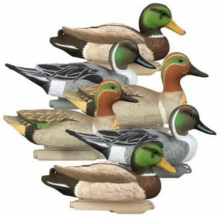 Higdon Outdoors Late Season Puddle Pack Duck Decoys | Foam Filled 6pk