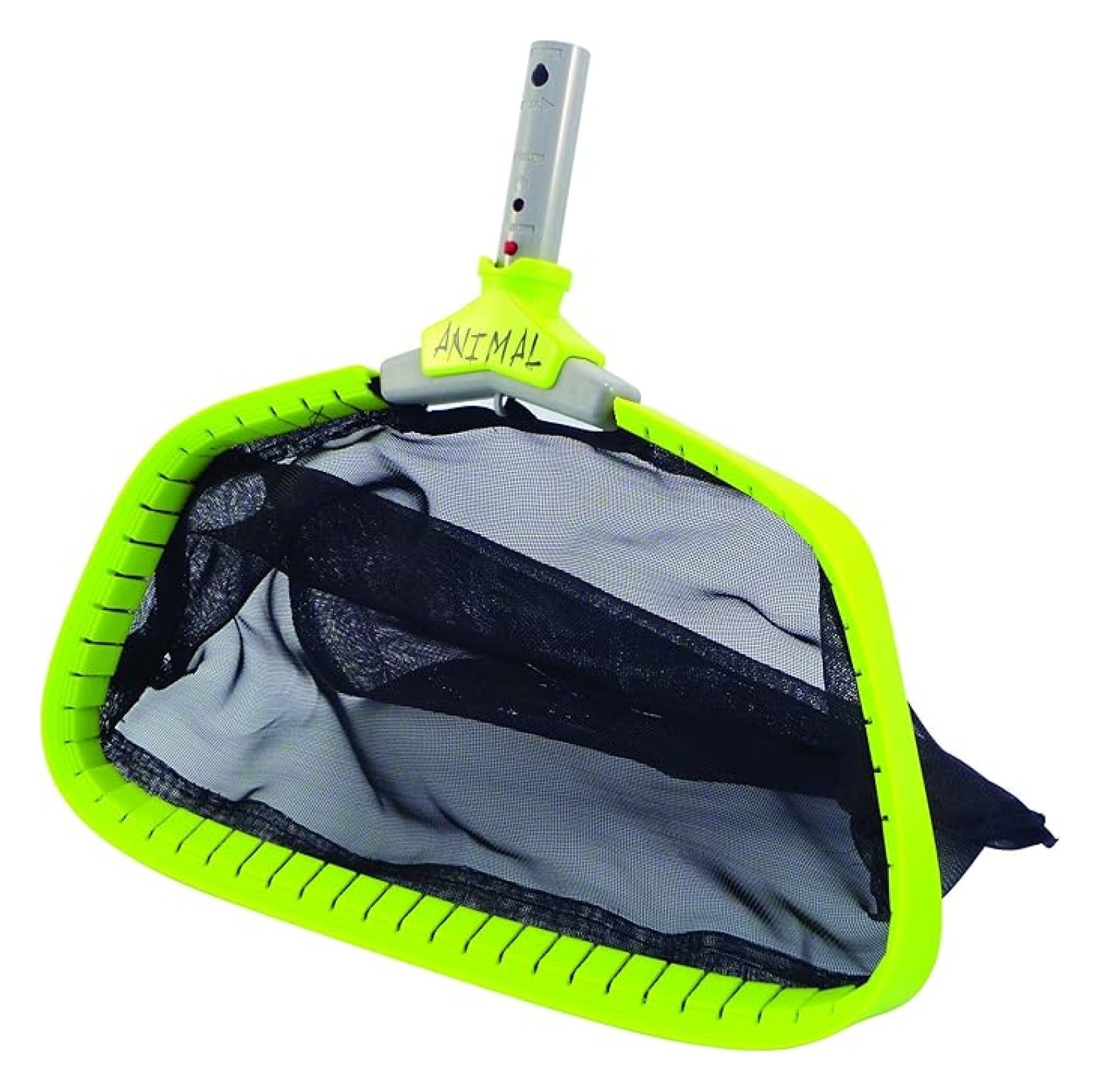 Leaf Rake Pro Animal - LN4100 with 20" Mesh Bag | No Metal Leaf Rake for Yard Cleanup - Durable, Flex Collar, Pole Protection, Debris Collection Tool