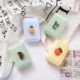 thumbnail image 3 of mtvxesu Voyage Extérieur Mignon Mini Boîte de Rangement en Forme de Fruit Boîte Miroir en Solde, 3 of 9