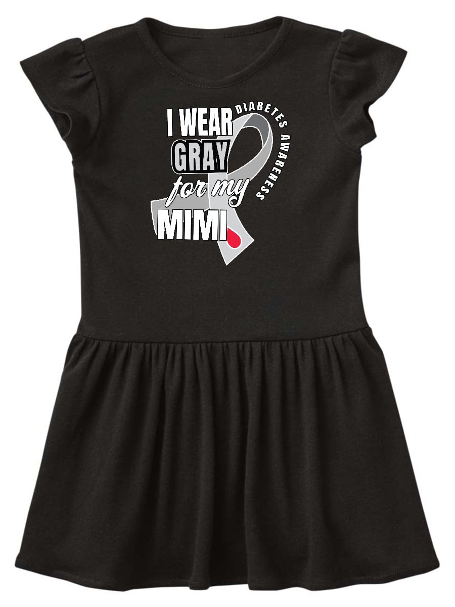 gray infant dress