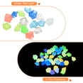 thumbnail image 4 of Uxcell 1500Pack Glow Rocks 8-10mm Decoration Pebbles Luminous Stones Decor Multicolored, 4 of 6