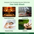 thumbnail image 4 of SOUL STICKS Premium Incense Sticks, 90g Packs Citronella, 4 of 11