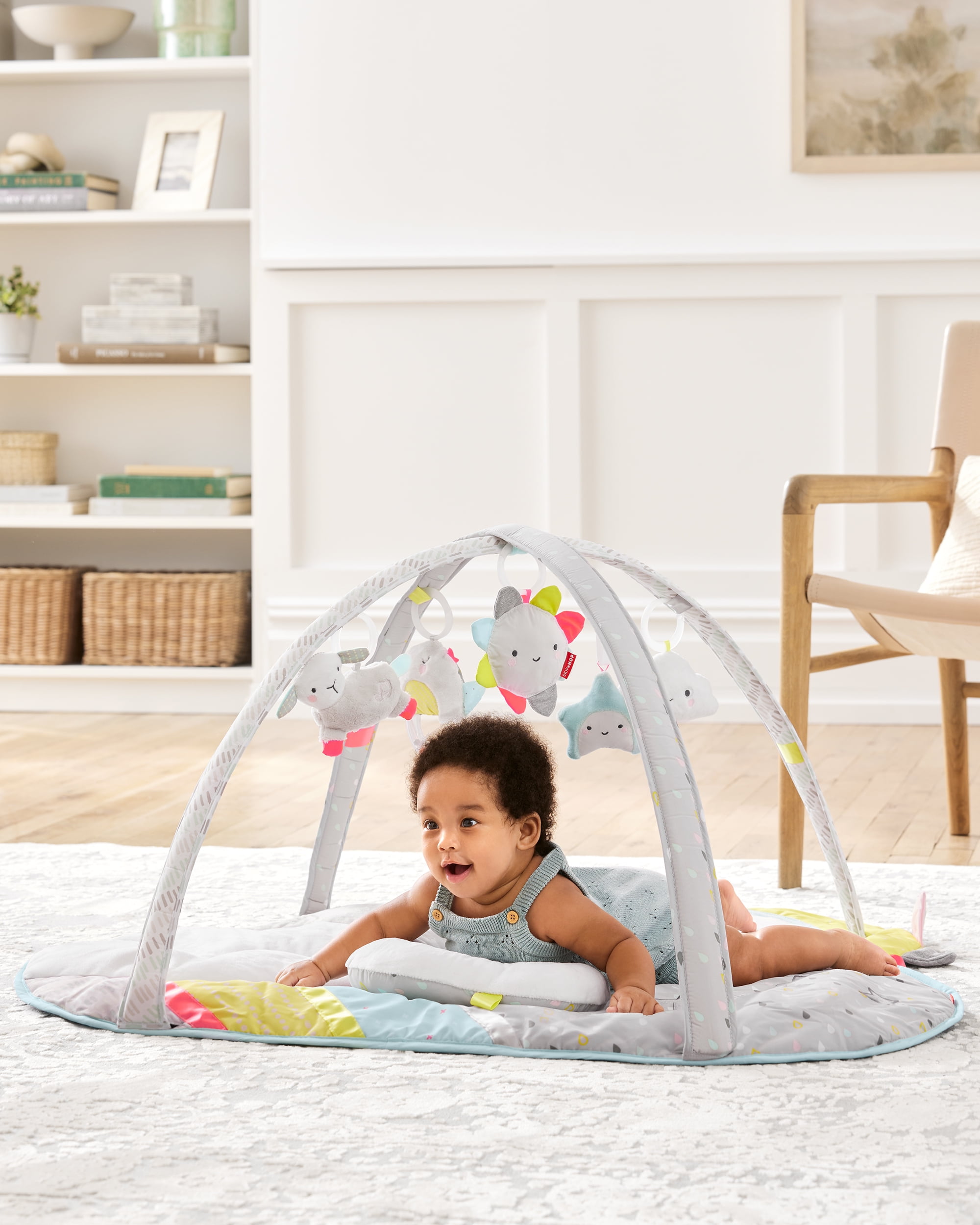 Skip Hop Baby Activity Play Gym, Silver Lining Cloud, Age 0-2 Years, Grey