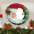 thumbnail image 3 of Christmas Throw Pillow Pendant White Beard Santa Claus, 3 of 6