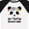 thumbnail image 4 of Inktastic My Yiayia Loves Me Yia Yia Bear Girls Toddler T-Shirt, 4 of 5
