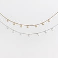 thumbnail image 2 of Guardurnaity Collar de cadena Estrellas con estilo Joyería estética Oro Plata Gargantilla universal Collares Regalo del día de San Valentín para Ropa, zapatos y accesorios Miscelánea, 2 of 5