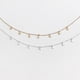 thumbnail image 4 of Guardurnaity Collar de cadena Estrellas con estilo Joyería estética Oro Plata Gargantilla universal Collares Regalo del día de San Valentín para Ropa, zapatos y accesorios Miscelánea, 4 of 5