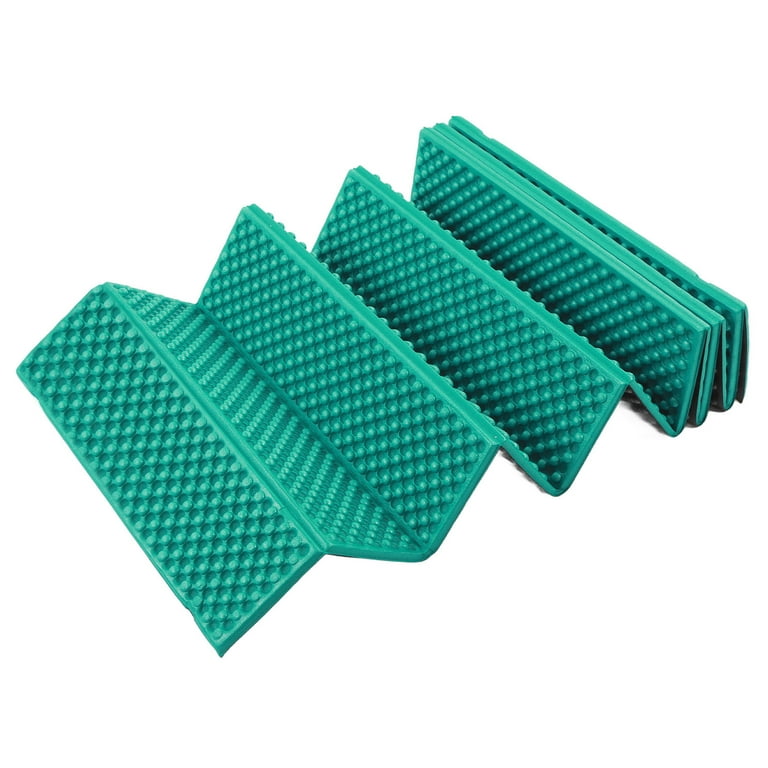 Egg Crate Foam Pad Egg Crate Sleeping Pad Foldable Sleep Mat Double Egg  Crate Sleeping Pad Foldable Thickened Foam Sleep Mat For Outdoor Camping  186x57CM Dark Green 