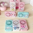 thumbnail image 2 of Ventilador Kawaii Sanrio Hellokittyed My Melody Kuromi Cinnamoroll, ventilador de escritorio portátil recargable por Usb, soporte portátil para verano al aire libre, 2 of 4