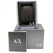 Armani Exchange Black Leather Chronograph Mens Watch AX2098