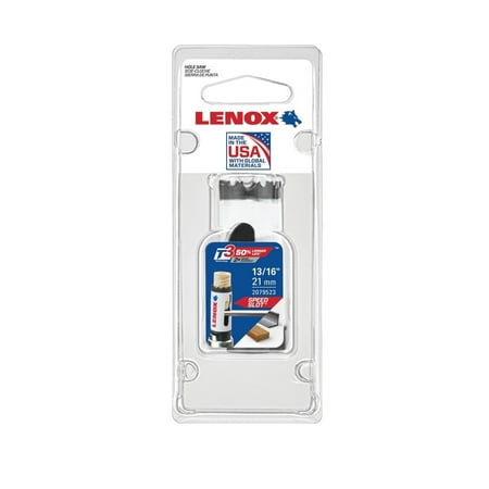 

Lenox Lenox 2079523 Speed Slot Bi-Metal Hole Saw 13/16 in