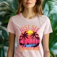 thumbnail image 5 of Just See Yourself Men's Tropical Summer Graphic Cotton T-Shirt, Gold, Size M, 5 of 6