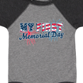 thumbnail image 4 of Inktastic My First Memorial Day Grunge with Fireworks Boys or Girls Baby Bodysuit, 4 of 5