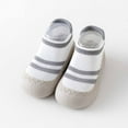 thumbnail image 2 of Fesfesfes Breathable Mesh Baby Socks Shoes Spring/Summer Soft-Sole Toddler Shoes,Flat Non-Slip Design for Boys and Girls Comfort Support(Gray,19-24 Months), 2 of 3