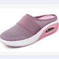 thumbnail image 2 of XIHAHA-zapatos informales con cojín de aumento para mujer, zapatillas de plataforma antideslizantes, zapatillas para caminar al aire libre de malla transpirable, 2 of 5