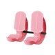 thumbnail image 3 of Camilla de pantorrillas Foot Rocker, antideslizante, ligera, para estirar músculos de piernas distendidas, uso doméstico, masaje, inclinación de pies, rojo, 3 of 8