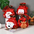 thumbnail image 2 of Bolsa de dulces de Navidad Farfi oso multifunción lindo muñeco de nieve Elk Santa Claus bolsa de muñeca para Festival, 2 of 5