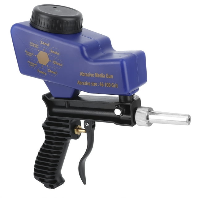 Portable Handheld Sandblaster, Portable Small Sandblasting Gun Sandblaster Car Automobile Supplies