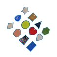 thumbnail image 1 of tamizeot Texture Sensing Mat Interactive Learning Mat Pad Kids Sensory Mats Educational Play Toy Engagement In Car, 1 of 6