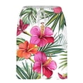 thumbnail image 4 of Felirenzacia Men's Hawaiian Printed Swim Trunks with 2 in 1 Compression Liner Quick Dry Swimming Bathing Suit Summer Beach Shorts Pink,L, 4 of 9