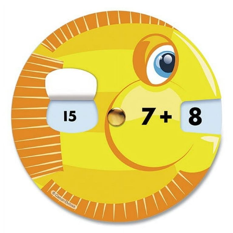 EZ-Spin, Additon Game, Ages 5 to 7, 18/Pack EZ-Spin, Additon Game, Ages 5 to 7, 18/Pack