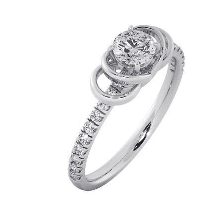 

Heart-throb Sterling Silver Solitaire Ring