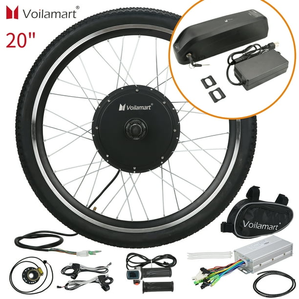 Voilamart 20 Inch 48V 1000W E Bike Conversion with 13Ah Battery Kits Mens Bike Electric Bike Kit