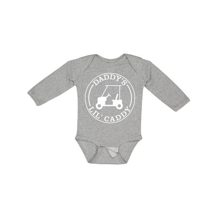 

Inktastic Daddy s Lil Caddy Gift Baby Boy or Baby Girl Long Sleeve Bodysuit