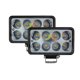 thumbnail image 1 of 2 Faros Bicolor 16 Leds 64w Trailers/Camiones/Jeep Tunelight TUNELIGHT-RENOVATIO ., 1 of 3