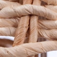 thumbnail image 3 of Jamie Young Co Kauai 2-Light Coastal Rattan & Linen Floor Lamp in Natural/White, 3 of 4