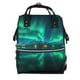 thumbnail image 1 of Fotbe Northern Lights Mochila Maternidad - Lona de Sarga Impermeable, Mochila de Pañales de Gran Capacidad con Múltiples Bolsillos y Correas Ajustables, 1 of 6
