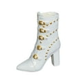 thumbnail image 1 of Esquirla 1/6 Action Chiffres Bottes à Talons Hauts Durables Accs Collections pour 30cm Poupée Adultes Blanc, 1 of 8