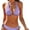 Color 4, variant on SKQIT Women's Swimsuits Gradient Color Triangle String Thong Bikini Set Sexy High Cut Swimwear Bathing Suit
