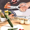 thumbnail image 6 of Kitchen Shears Set Cooking Scissors - Ultra Sharp Poultry Shears, Heavy Duty Kitchen Scissors, One Piece Meat Shears for Food, Chicken, Vegetables with Stainless Steel Peeler, 6 of 7