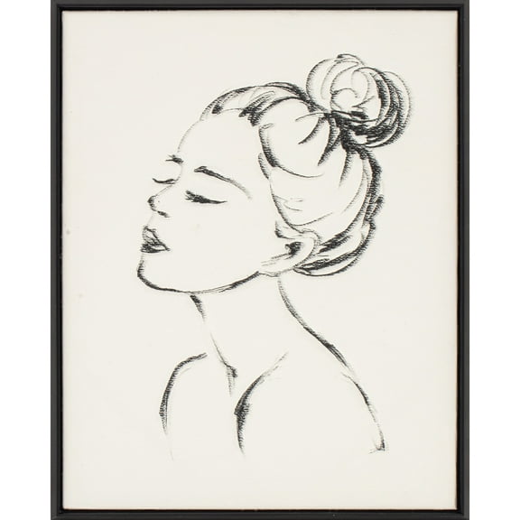 My Texas House Figurative Profile Framed Art 16x20