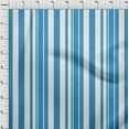 thumbnail image 4 of oneOone Viscose Chiffon Medium Blue Fabric Stripes Dress Material Fabric Print Fabric By The Yard 42 Inch Wide, 4 of 4