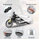 thumbnail image 4 of Cubierta de motocicleta a medida Unique Bargains 210D-PU gris para Honda Super Cub 110 2017-2023, cubierta impermeable para motocicleta al aire libre, 4 of 7