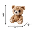 thumbnail image 3 of 3D Bear Shape Animal Beading Craft Kit,Cute Designs Animal Themed Beadwork Kits for Beginners Craft Enthusiasts, 3 of 7